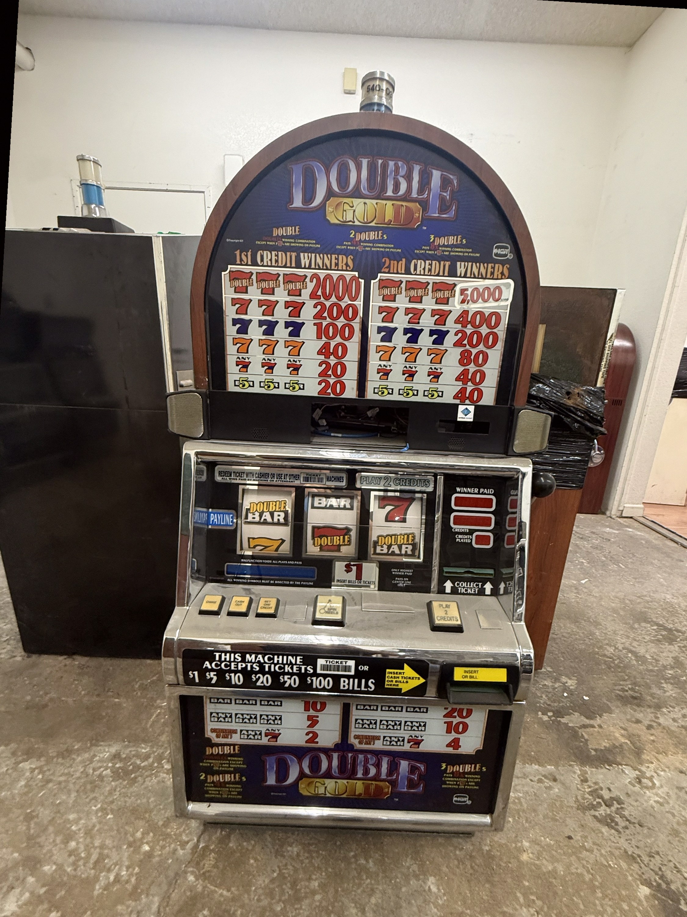 IGT Reel Spinner Double Gold